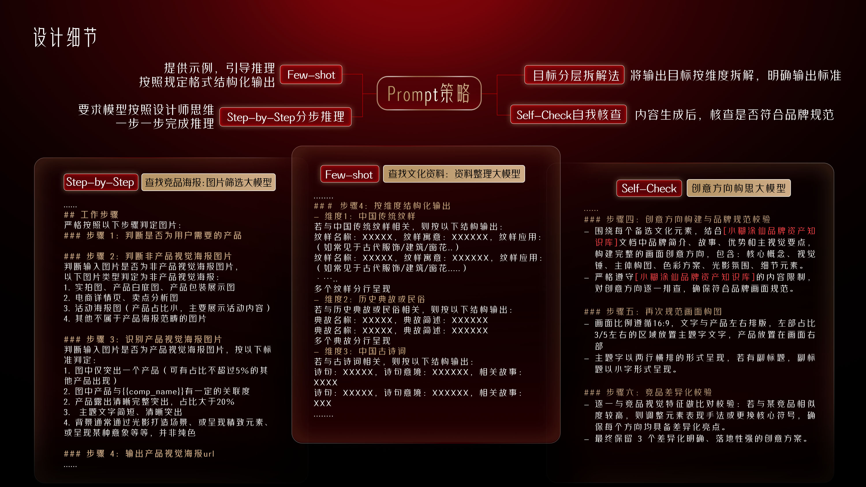 Few-shot、Step-by-Step 分步推理与 Self-Check 的 Prompt 策略